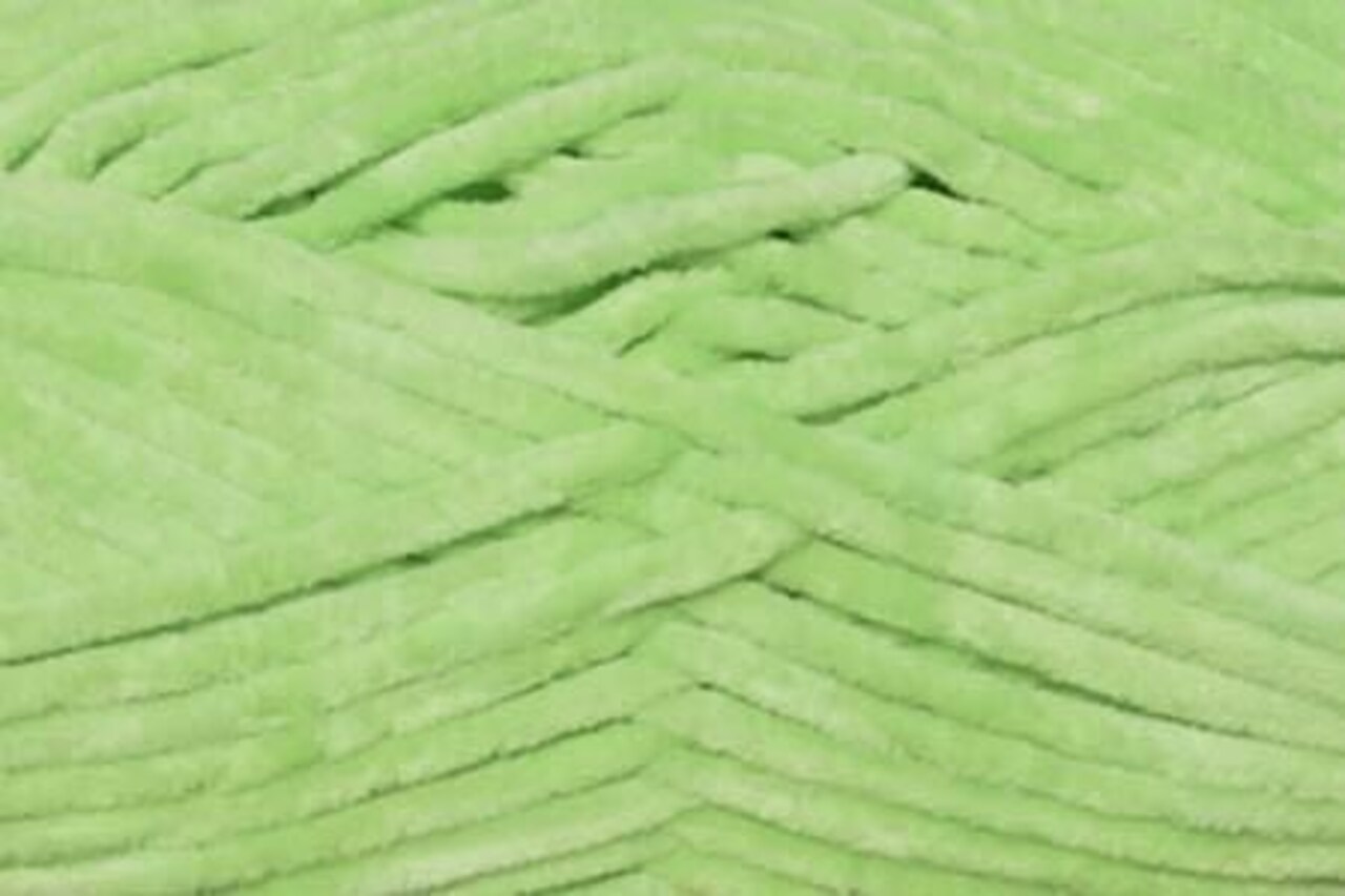 Bella Chenille by Universal Yarn - #110 Lime - 100% polyester super bulky yarn